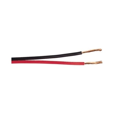 East Penn Primary Wire, Marine; Trailer, 16 AWG, Copper, Black/Red, PVC Jacket, Stranded 02909